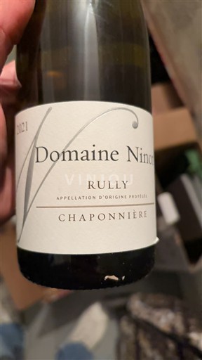 Burgundy Rully Domaine Ninot Chaponnière 2021