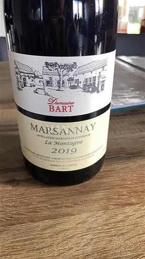 Bourgondië Marsannay Grand Cru Domaine Bart La Montagne 2019