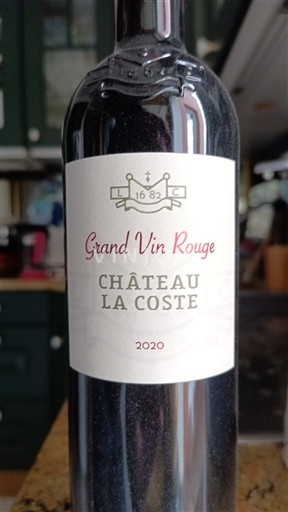 Provence Coteaux-d'Aix-en-Provence Château La Coste Grand Vin Rouge 2020