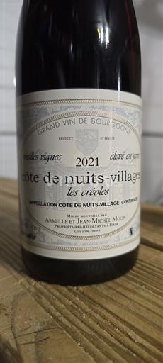 Borgogna Côte de Nuits Villages Armelle Et Jeanmichel Molin Les Créoles 2021