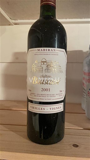 Tây Nam Madiran Château Bouscassé Vieilles Vignes 2001