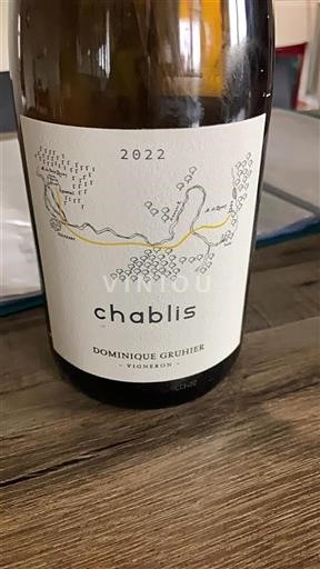 Bourgogne Chablis Dominique Gruhier 2022