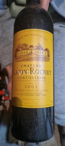 Bordeaux Saint-Estèphe Grand Cru Château Lafonrochet 2003