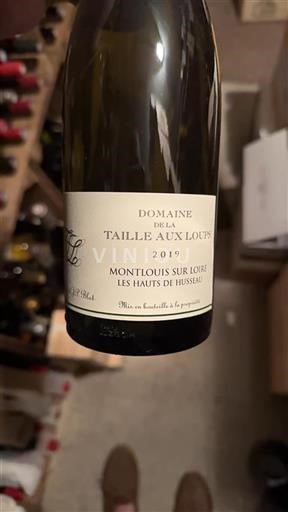 Loiretal Montlouis-sur-Loire Domaine La Taille Aux Loups Les Hauts de Husseau 2019