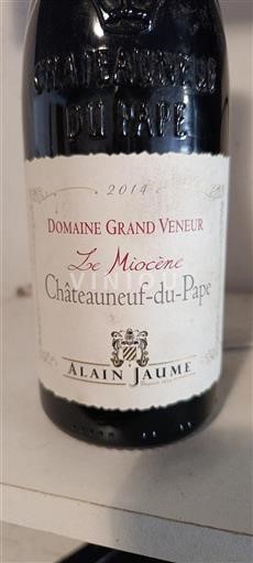 Rhônetal Châteauneuf-du-Pape Domaine Grand Veneur Le Miocène 2014