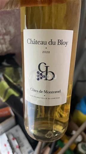 Zuidwest-Frankrijk Côtes-de-montravel Château Bloy 2020