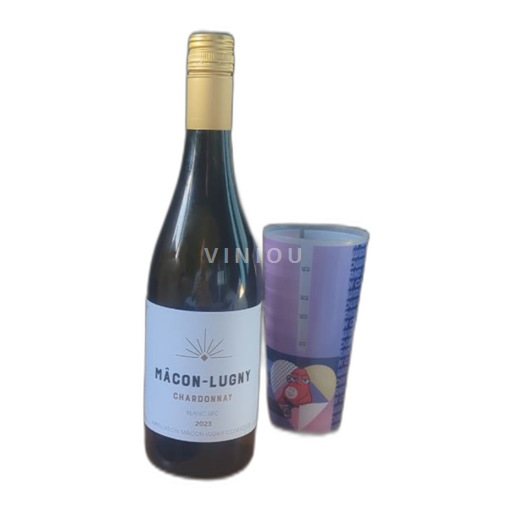 Vin Blanc sec Delhaize 2023 France Bourgogne Mâcon et mâcon-villages AOC