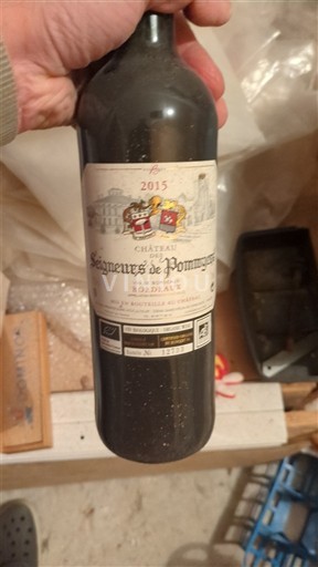 Burdeos Bordeaux Château Des Seigneurs De Pommyers 2015