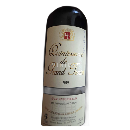 Bordeaux Bordeaux supérieur Michel Bouchereau Quintessence de grand terrier 2019
