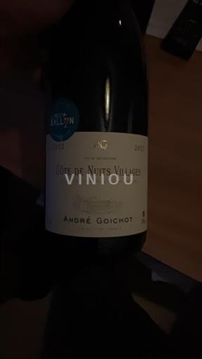 Bourgogne Côte de Nuits-Villages André Goichot 2022