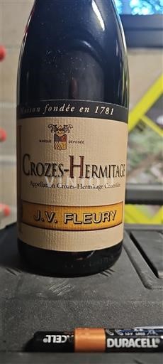 Thung lũng Rhône Crozes-hermitage J.v. Fleury 2022
