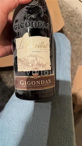 Rona dolina Gigondas Le Gravillas 2019