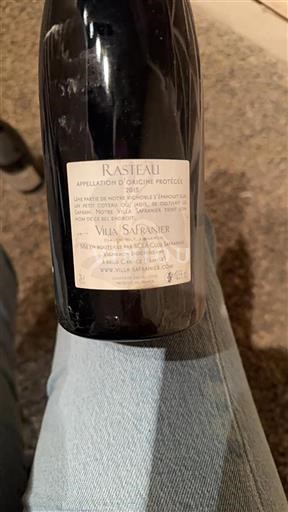 Rhônetal Rasteau Villa Safranier 2015