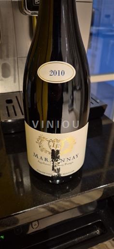 Bourgondië Marsannay Domaine Fourrey Et Beaudeclair 2010