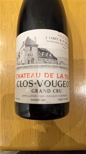 Burgundija Clos-de-vougeot Grand Cru Domaine Latour 2012