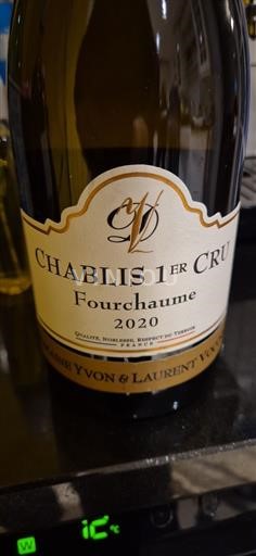 Bourgogne Chablis Premier Cru Domaine Yvon & Laurent Vocoret Fourchaume 2020