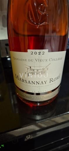 Bourgogne Marsannay Domaine Vieux College 2022