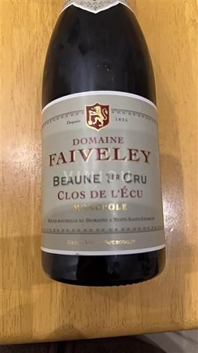 Bourgogne Ikke specificeret Premier Cru Domaine Faiveley Clos de l%27%c3%89cu Monopole 2019