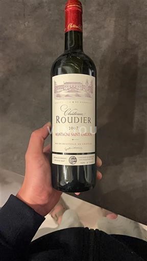 Bordeaux Montagne-saint-émilion Domaine Roudier 2007