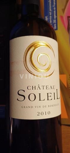 Burdeos Puisseguin-saint-émilion Château Soleil 2010