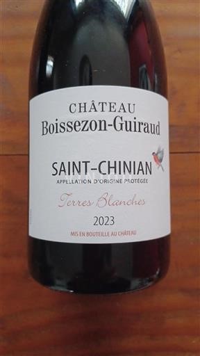 Languedoc Saint-Chinian Château Boissezonguiraud Terres Blanches 2023
