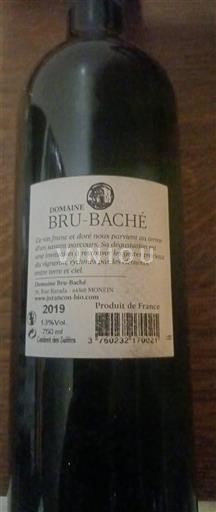 Lounais-Ranska Jurançon Domaine Brubaché des Suires 2019
