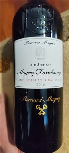 Bordoja Saint-Émilion Grand Cru Grand Cru Magrez Fombrauge 2016
