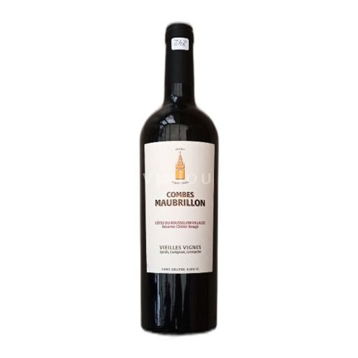 Roussillon Côtes du Roussillon Villages Claude Vialade Combes Maubrillon - Réserve Chêne Rouge Vieilles Vignes 2023