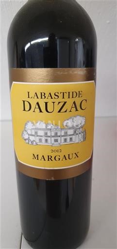 Bordéus Margaux La Bastide Dauzac 2012