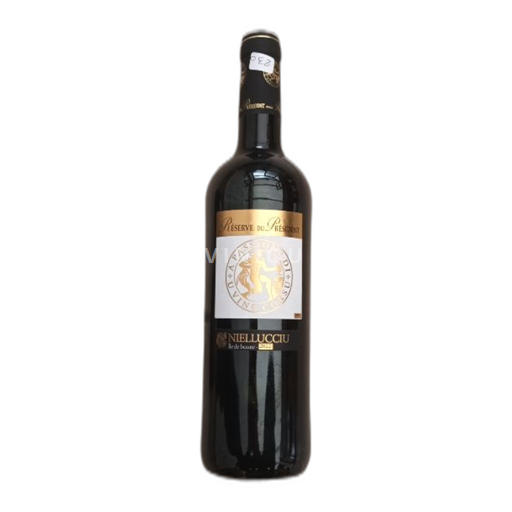 Vin Rouge sec Réserve Du Président Union Des Vignerons De L'ile De Beauté 2022 France Corse Île de Beauté IGP