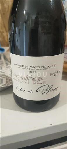 Loiretal Saumur Puy-Notre-Dame Clos De Bessy 2023