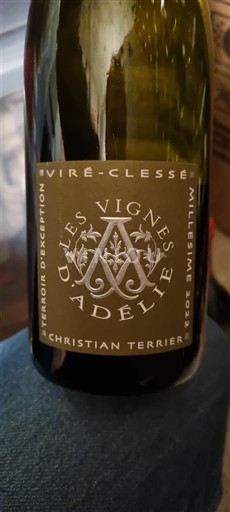 Borgogna Viré-clessé Christian Terrier Les Vignes d'Adélie 2022
