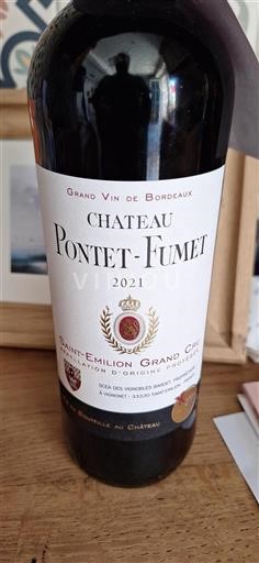 Burdeos Saint-Émilion Gran Cru Grand Cru Château Pontetfumet 2021