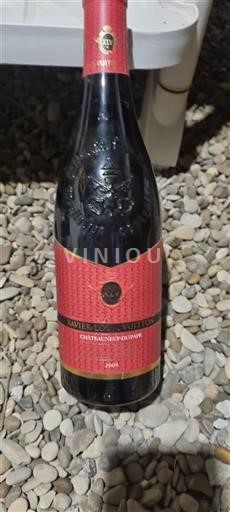 Rhônedalen Châteauneuf-du-Pape Xavier-louise Vuitton 2009