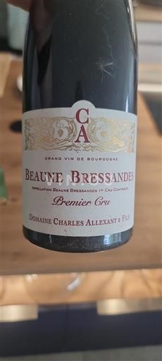 Borgonha Não especificado Premier Cru Domaine Charles Allexant & Fils Beaune Bressandes 2015