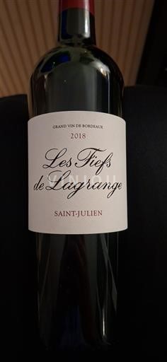 Bordeaux Saint-Julien Château Lagrange Les Fiefs de Lagrange 2018