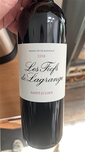 Burdeos Saint-Julien Château Lagrange Les Fiefs de Lagrange 2018