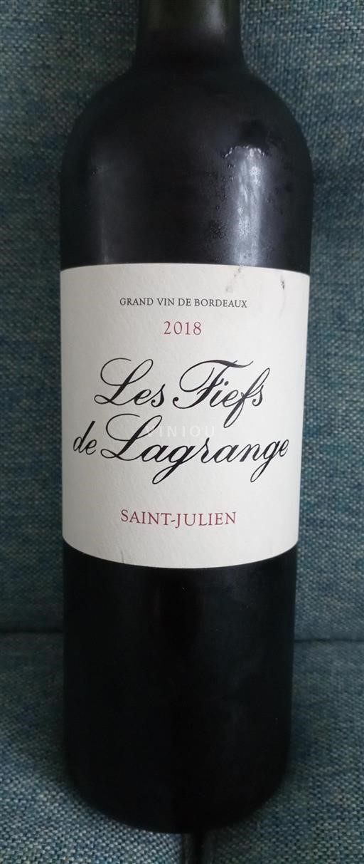 Bordeaux Saint-Julien Château Lagrange Les Fiefs de Lagrange 2018