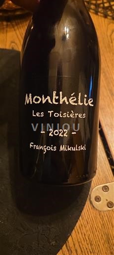 Burgundia Monthélie François Mikulski Les Toisières 2022