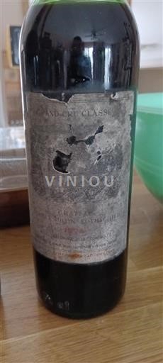 Bordeaux Pauillac Grand Cru Château Duhartmilon Rothschild 1970