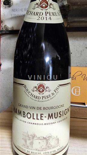 Burgundy Chambolle-Musigny Bouchard Père & Fils 2014