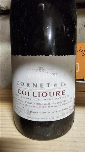 Roussillon Collioure Cave De L'abbé Rous Cornet & Cie 2017