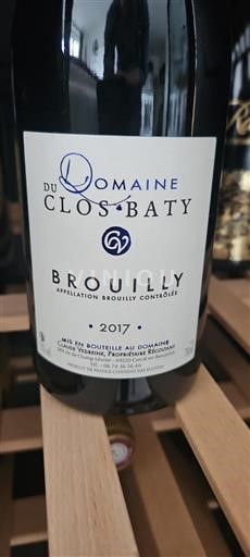 Beaujolais Brouilly Domaine Clos Baty 2017
