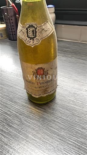 Borgoña Chablis Premier Cru Premier Cru Jean Collet Montmain 1973