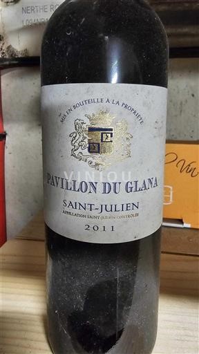 Bordeaux Saint-Julien Château Glana Pavillon du Glana 2011