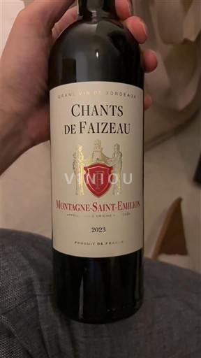 Burdeos Montagne-Saint-Émilion Château Faizeau Chants de Faizeau 2023