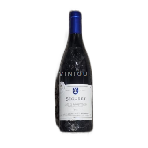 Rhônen laakso Côtes-du-rhône-villages Les Vignerons De Roaix Séguret 2018