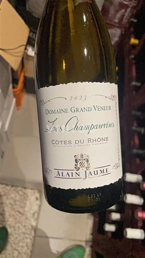 Vallée du Rhône Côtes-du-rhône Domaine Grand Veneur Les Champauvins 2023