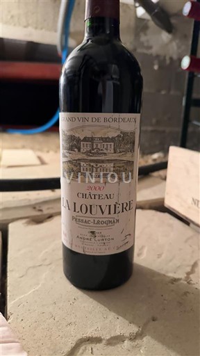 Bordeaux Pessac-Léognan Château La Louvière 2000