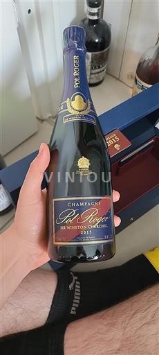 Vin Rouge brut Sir Winston Churchill Pol Roger 2015 France Champagne AOC